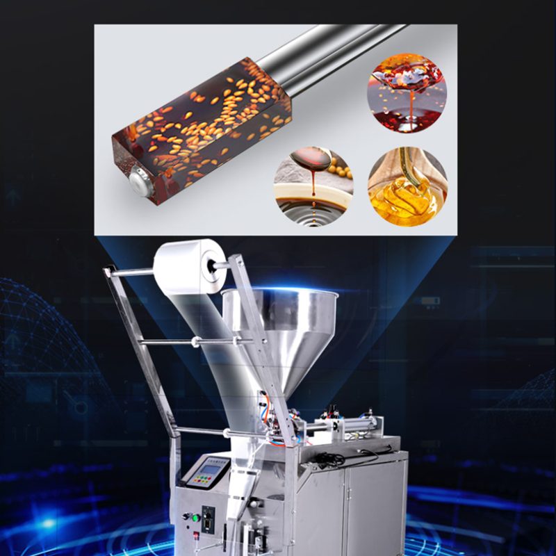 ginger garlic paste pouch packing machine (2)