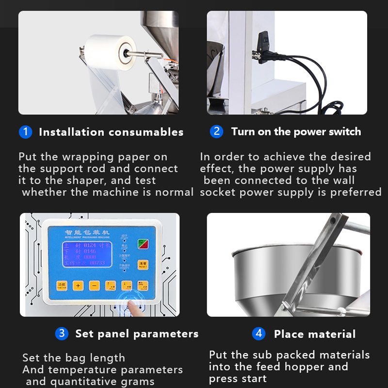 paste packing machine (10)