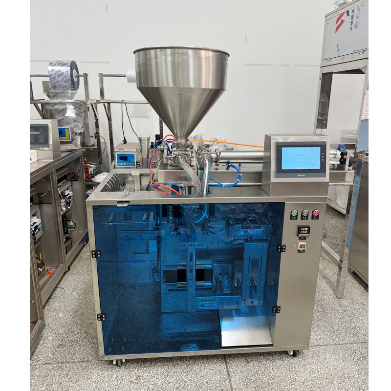 máquina de enchimento e selagem de bolsas