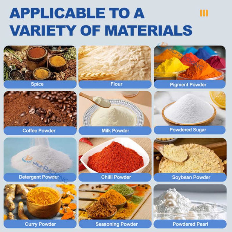 máquina de encher e selar sacos de pó pré-fabricados